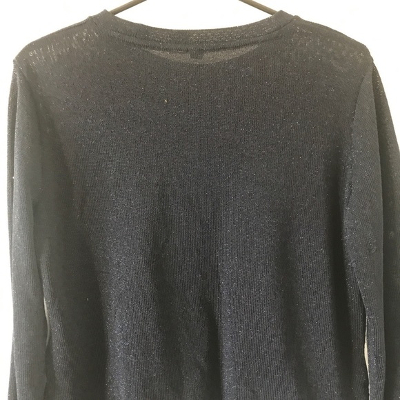 3/$15 Divided dark blue sparkle long sleeve top - Picture 6 of 9